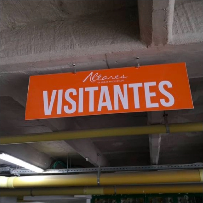 Señalización Visitantes