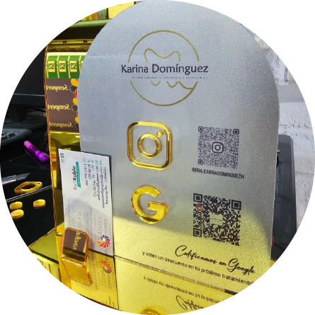 Avisos Volumetricos en Acrilico